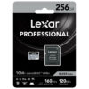 Lexar Micro SDXC Clase 10 V30 A2 256Gb