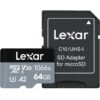 Lexar Micro SDXC Clase 10 V30 A2 64Gb