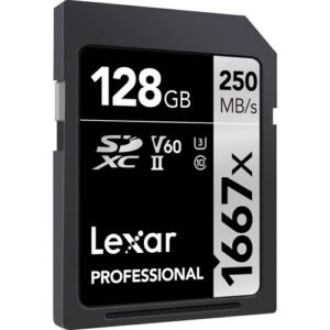 Memoria SDXC Lexar 128Gb 1667X