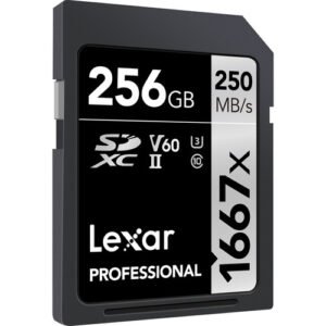 Memoria SDXC Lexar 256Gb 1667X