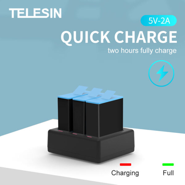 Telesin Triple Charger GoPro