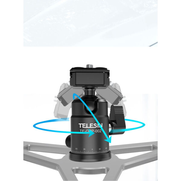 TELESIN Triple Suction Cup Camera Mount