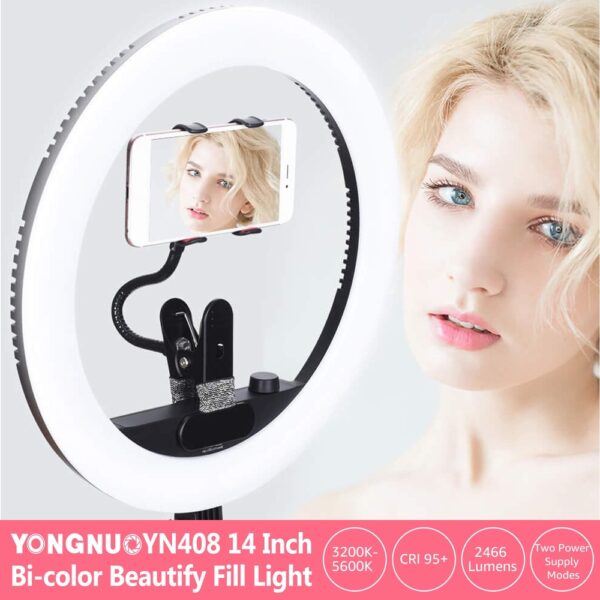 Aro de Luz Profesional 38cm YN408 Yongnuo