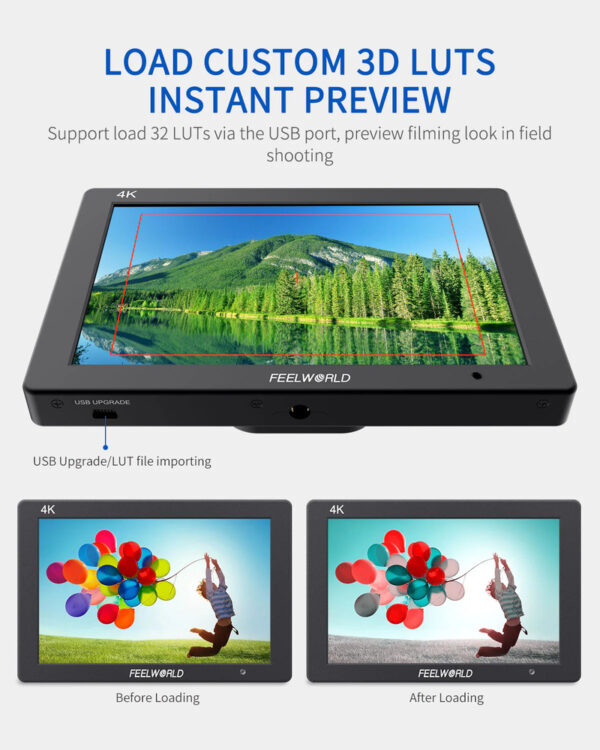 FeelWorld T7 Plus 7" IPS On-Camera Monitor