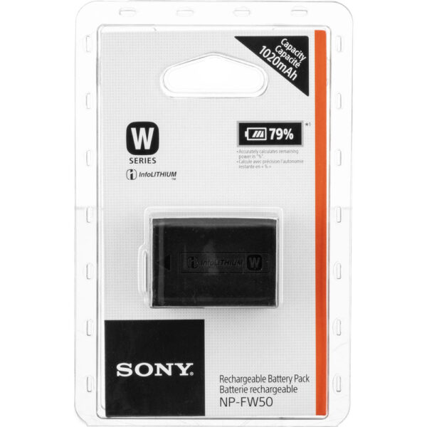 Sony NP-FW50 Lithium-Ion Rechargeable Battery