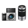 Sony Alpha A6400 16-50mm & 55-210mm Kit Silver