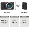 Sony ZV-E10 Body Black