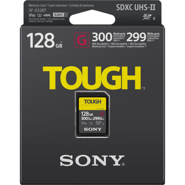 Sony 128GB SF-G TOUGH UHS-II SDXC