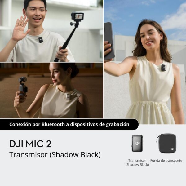 DJI Mic 2 Transmisor (Shadow Black)