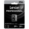 Memoria SDXC Lexar Silver Pro 256Gb Clase 10 V60
