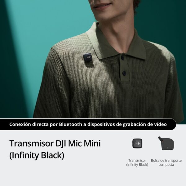DJI Mic Mini Transmisor (Infinity Black)