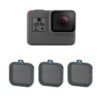 Kit Filtros ND8/16/32 GoPro Hero 5/6/7 Telesin