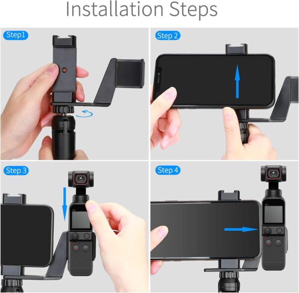 Telesin DJI Osmo Pocket Smartphone Holder