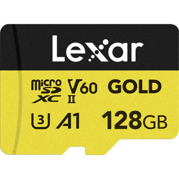 Memoria Micro SDXC Lexar Gold 128Gb Clase 10 V60 1800X