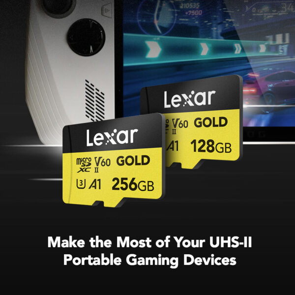 Memoria Micro SDXC Lexar Gold 128Gb Clase 10 V60 1800X
