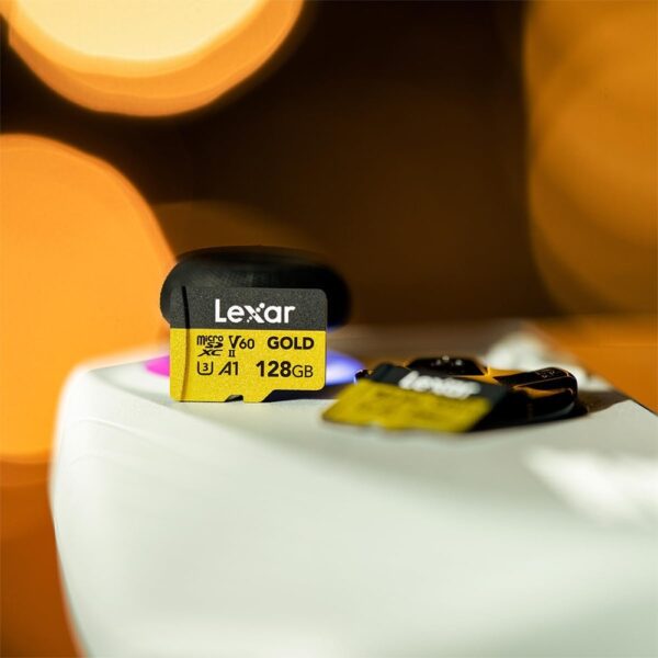 Memoria Micro SDXC Lexar Gold 128Gb Clase 10 V60 1800X