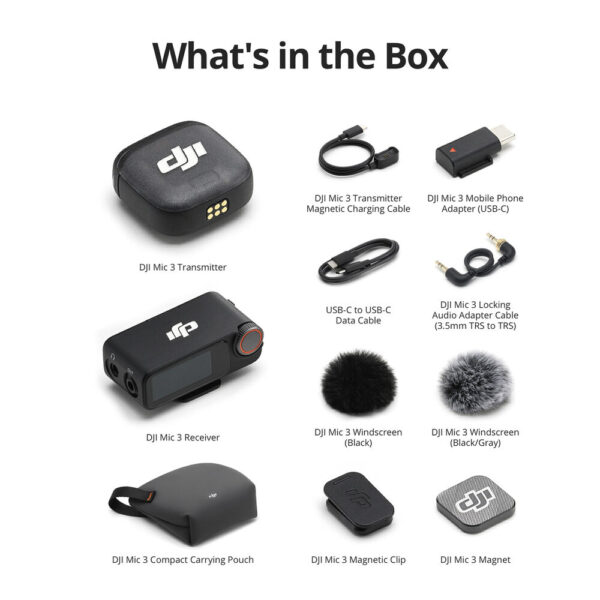 DJI Mic 3 (1 TX + 1 RX)