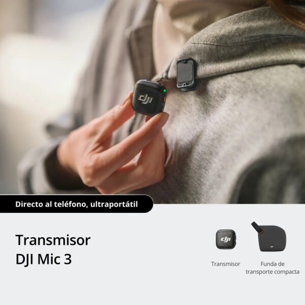 DJI Mic 3 Transmisor