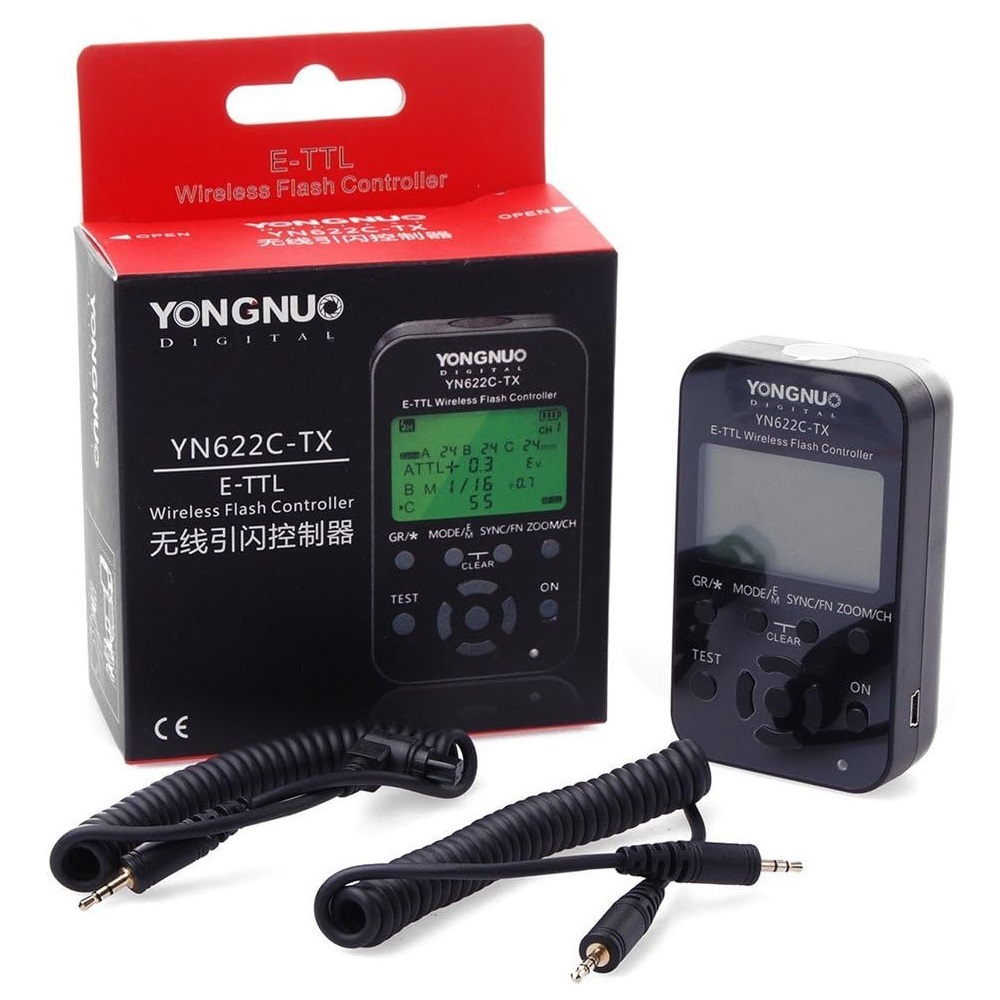 Transmisor-Inalambrico-Flash-Yongnuo-YN-622C-TX-6 Transmisor Inalámbrico Flash Yongnuo YN-622C-TX