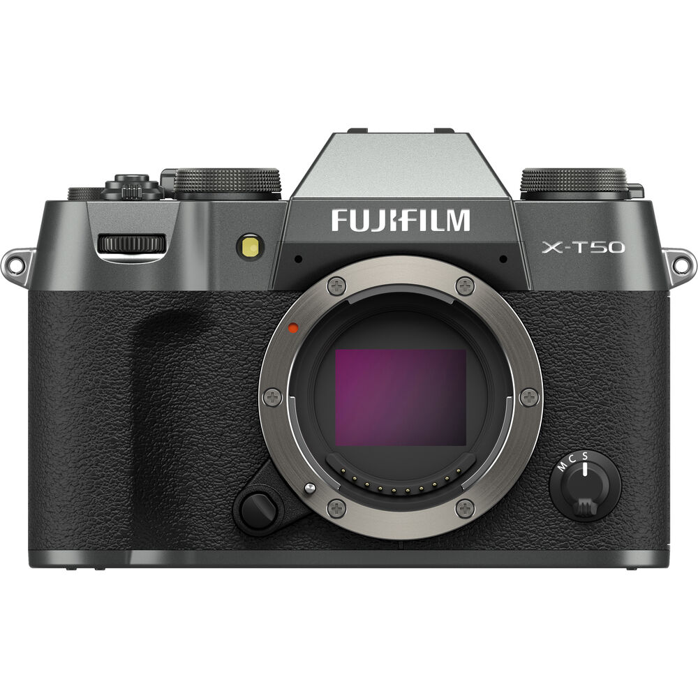 FUJIFILM-X-T50 Body-Charcoal-Silver-1 FUJIFILM X-T50 Body Charcoal Silver