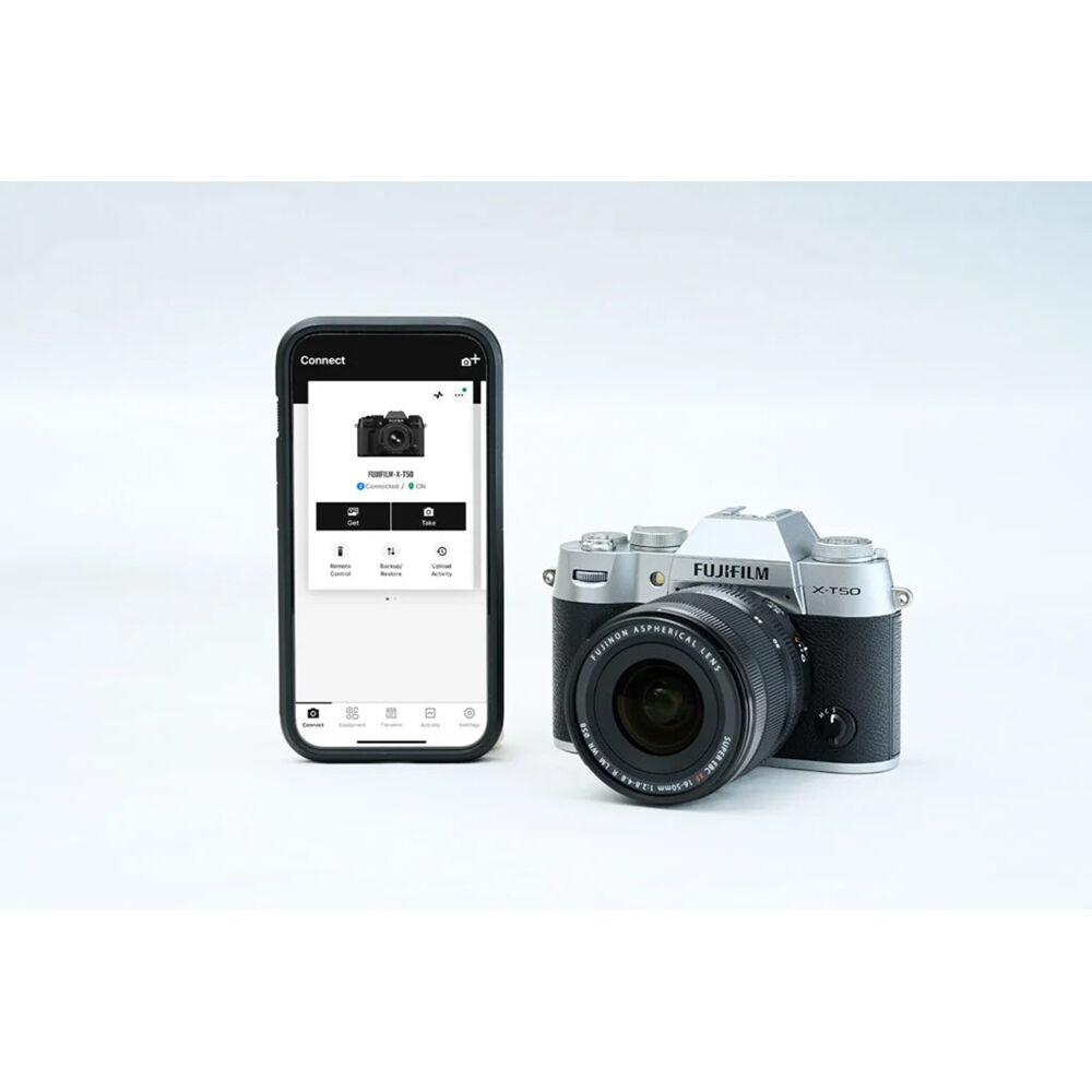 FUJIFILM-X-T50 Body-Charcoal-Silver-8 FUJIFILM X-T50 Body Charcoal Silver