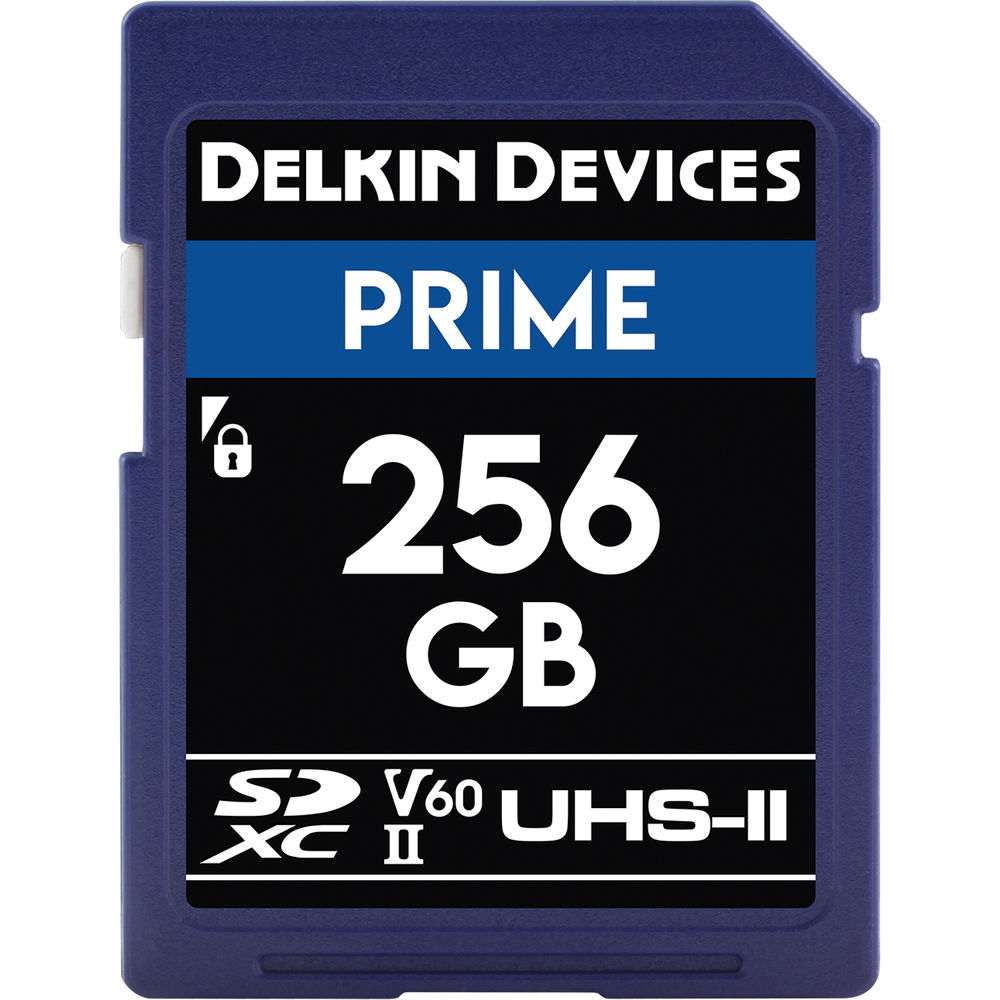 Delkin-256Gb-Prime-UHS-II-SDXC-1 Delkin 256Gb Prime UHS-II SDXC