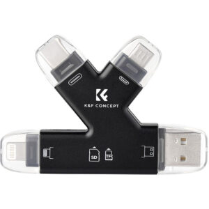 Lector Multitarjetas 4 en 1 K&F Concept