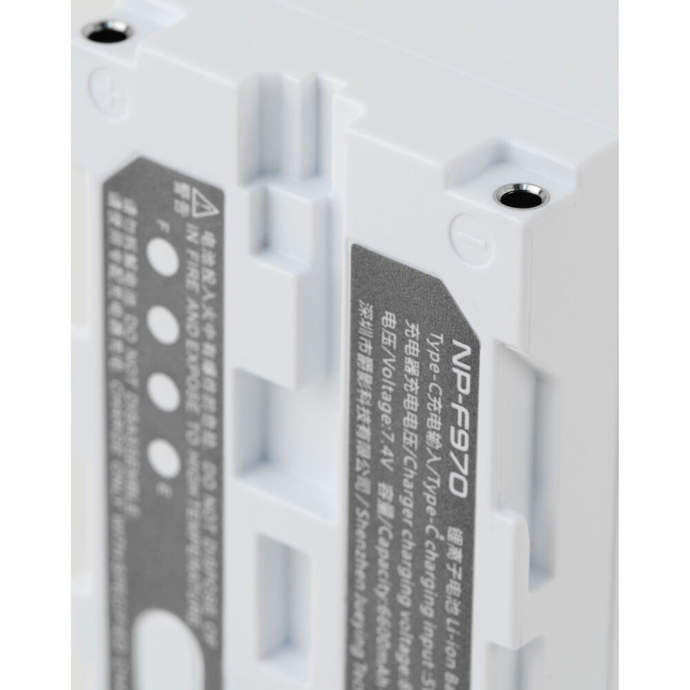 Bateria-Viltrox-NP-F970-6600mAh-USB-10 Batería Viltrox NP-F970 6600mAh USB