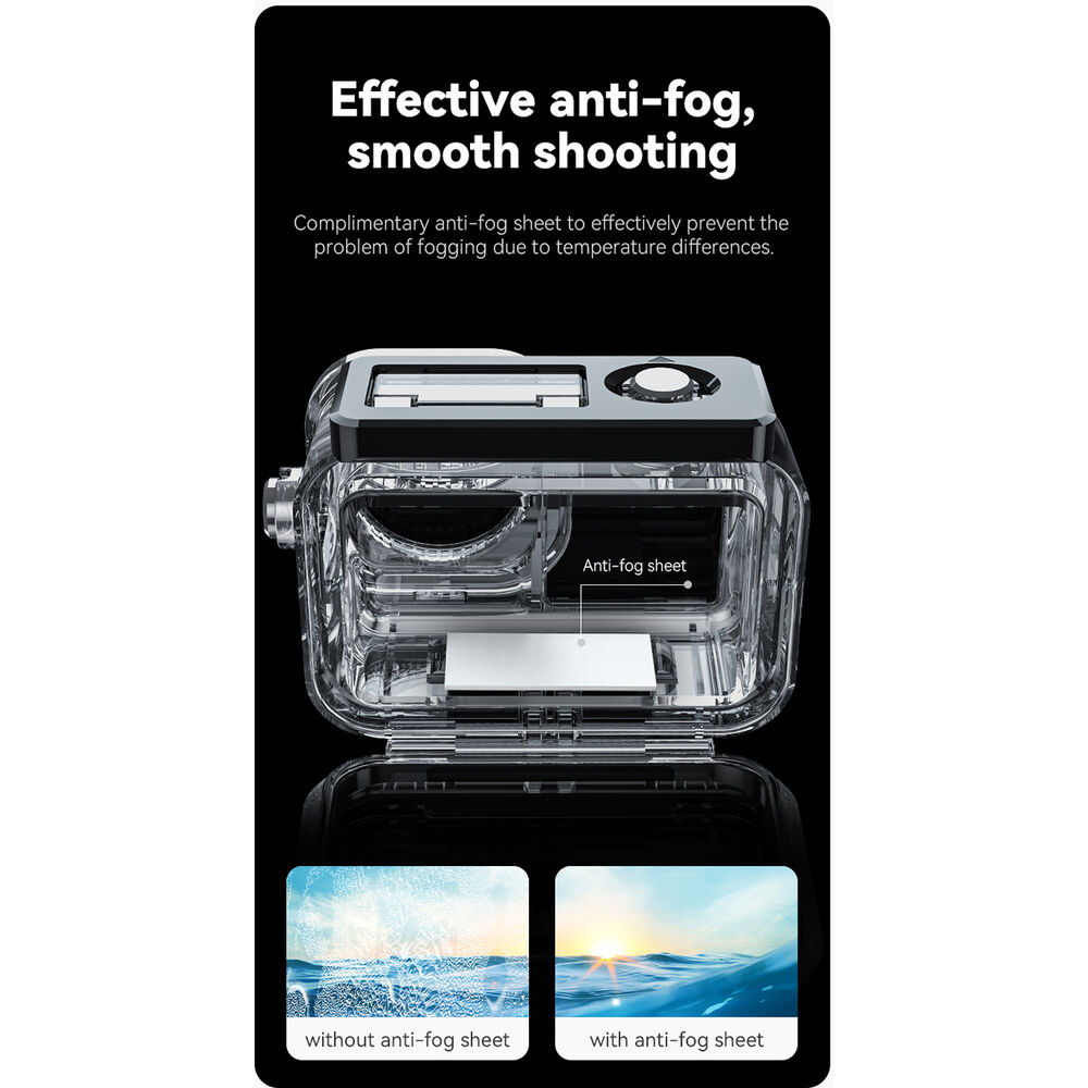 Carcasa-Buceo-DJI-Osmo-Action-5-Telesin-8 Carcasa para Buceo DJI Osmo Action 3/4/5 Telesin