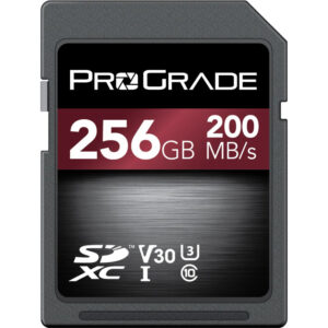 ProGrade 256Gb UHS-I SDXC Strontium