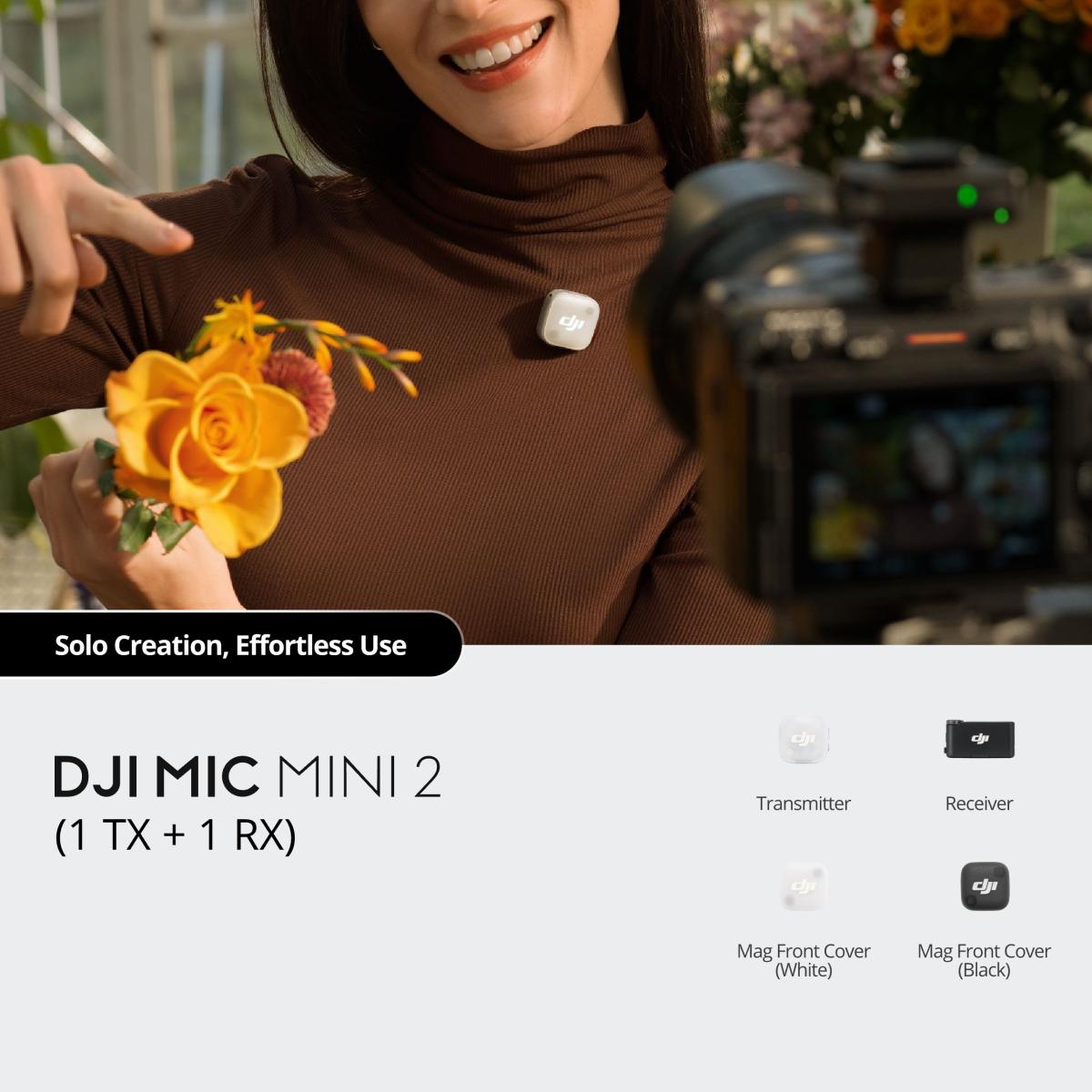 DJI-Mic-Mini-2-1TX+1RX-10 DJI Mic Mini 2 (1 TX + 1 RX)