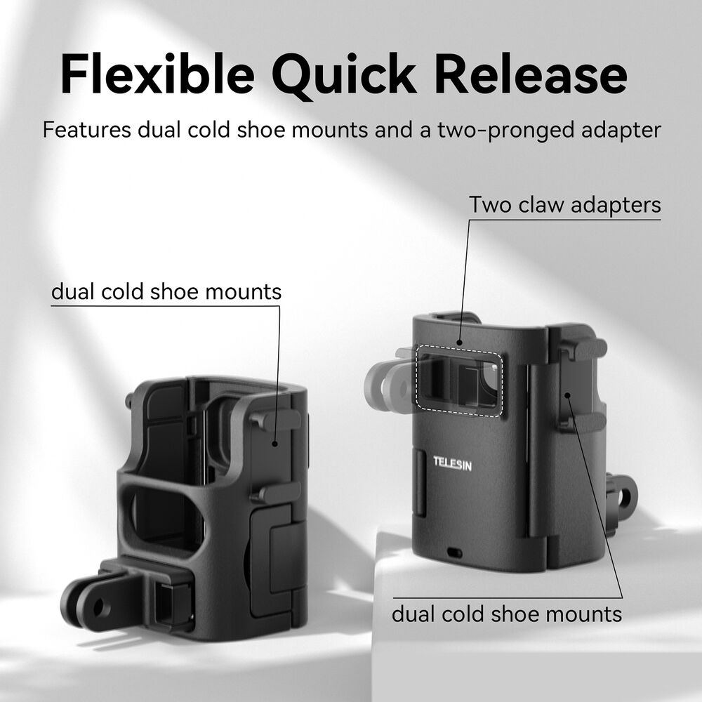 Expansion-Frame-DJI-Osmo-Pocket-4-Telesin-4 Expansion Frame DJI Osmo Pocket 3/4 Telesin S7-CFR-01-TDJ