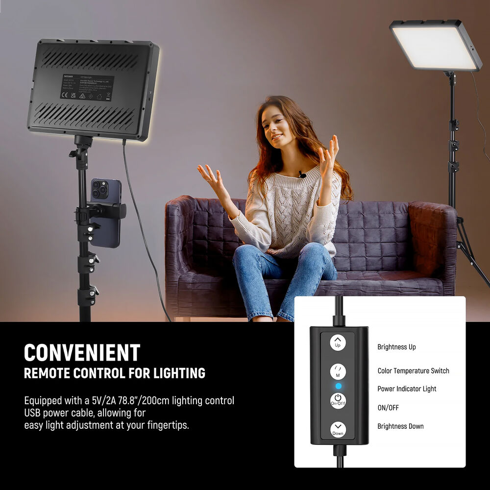 Kit-Dual-Panel-LED-Neewer-BP300-4 Kit Dual Panel LED Neewer BP300