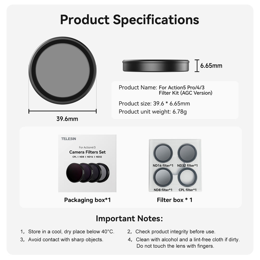 Kit-Filtros-ND-CPL-DJI-Osmo-Action-5-Telesin-10 Kit Filtros ND8/16/32/CPL DJI Osmo Action 3/4/5 Telesin