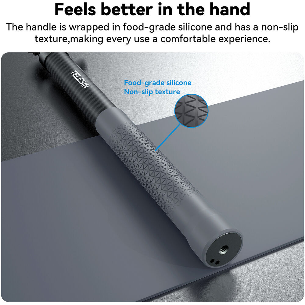 Selfie-Stick-Carbon-Fiber-3m-Telesin-GP-MNP-300-3-6 Selfie Stick Carbon Fiber 3m Telesin GP-MNP-300-3