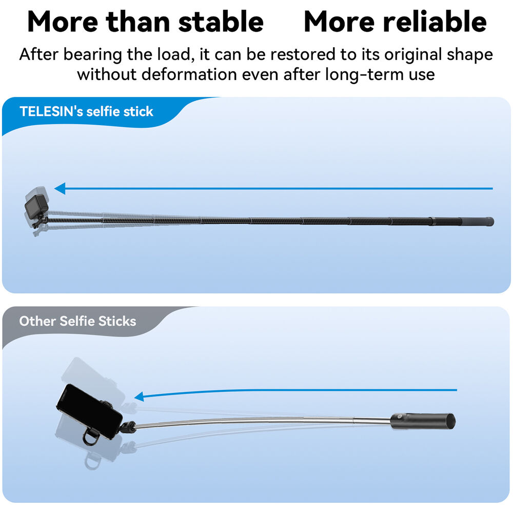 Selfie-Stick-Carbon-Fiber-3m-Telesin-GP-MNP-300-3-7 Selfie Stick Carbon Fiber 3m Telesin GP-MNP-300-3