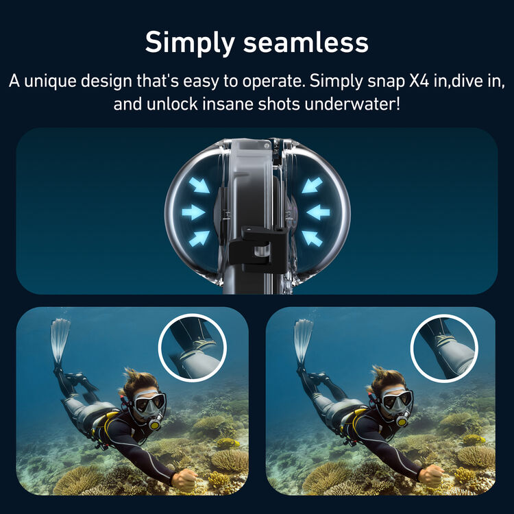 Telesin-Invisible-Dive-Case-Insta360-X4-8 Telesin Invisible Dive Case Insta360 X4