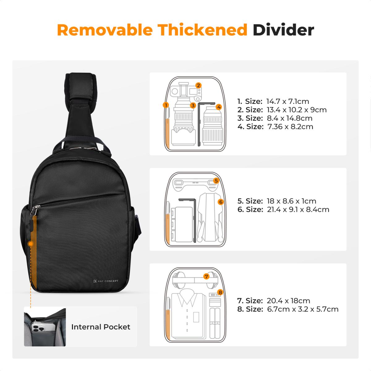 Bolso-KF-Concept-KF13.171-2 Bolso K&F Concept KF13.171
