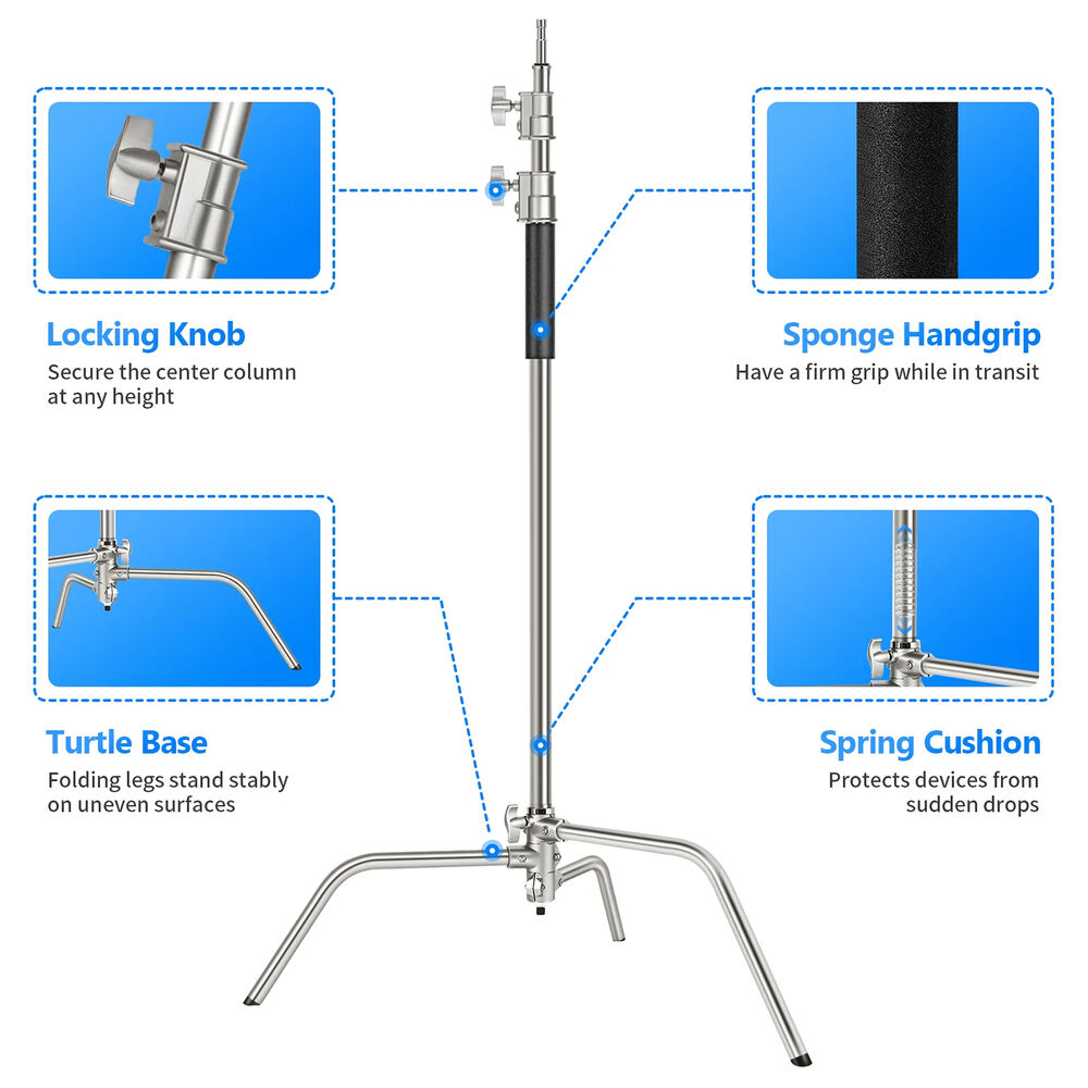 C-Stand-3.2m-Neewer-SC320-7 C-Stand 3.2m Neewer SC320