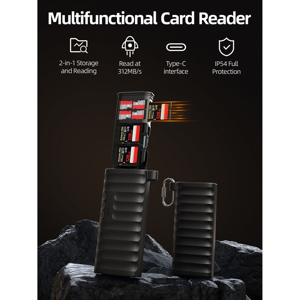 Telesin-Multifunctional-Card-Reader-2 Telesin Multifunctional Card Reader