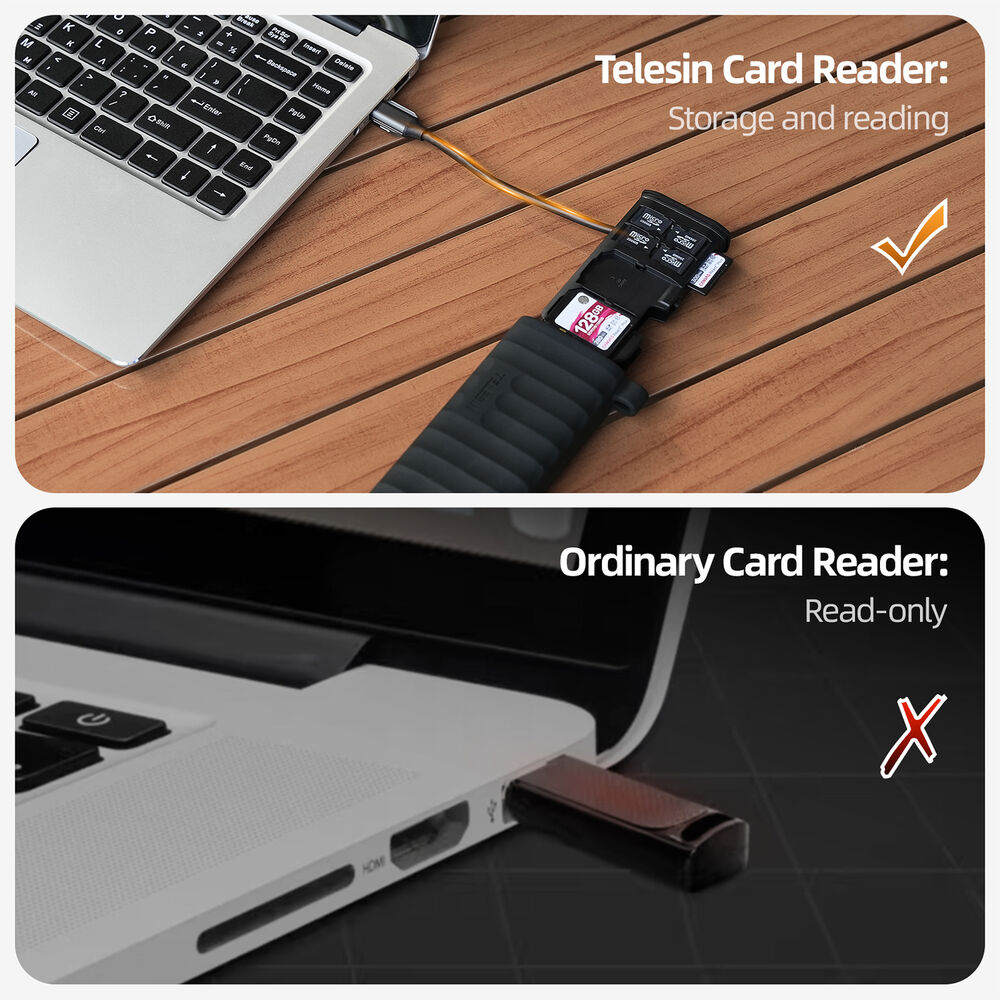 Telesin-Multifunctional-Card-Reader-6 Telesin Multifunctional Card Reader