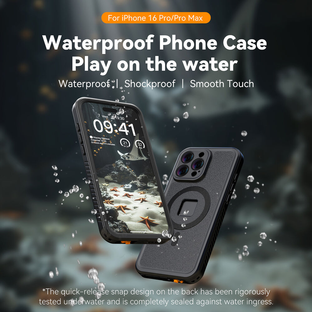 Telesin-Waterproof-Cycling-Case-iPhone-16-Pro-Max-4 Telesin Waterproof Cycling Case iPhone 16 Pro Max