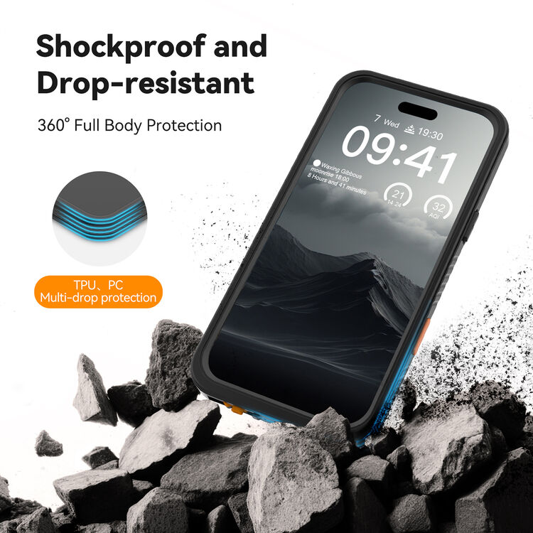 Telesin-Waterproof-Cycling-Case-iPhone-16-Pro-Max-6 Telesin Waterproof Cycling Case iPhone 16 Pro Max