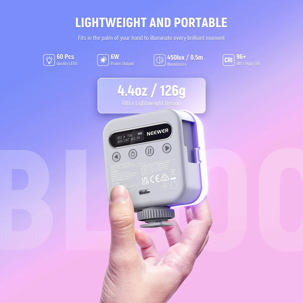 Luz LED RGB Neewer BL60C