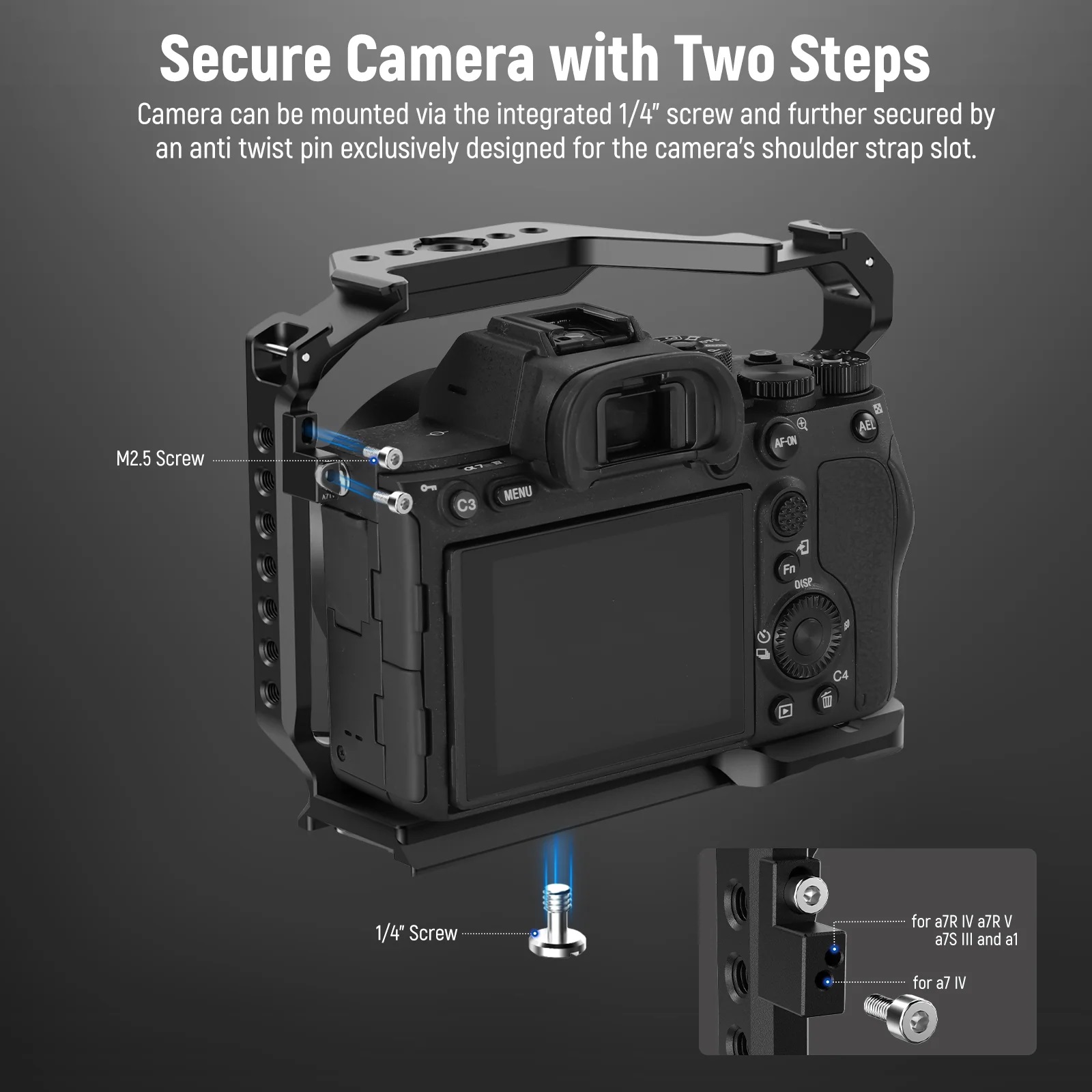 Neewer CA004 Cage Sony A7 VI / A7R V / A7S III