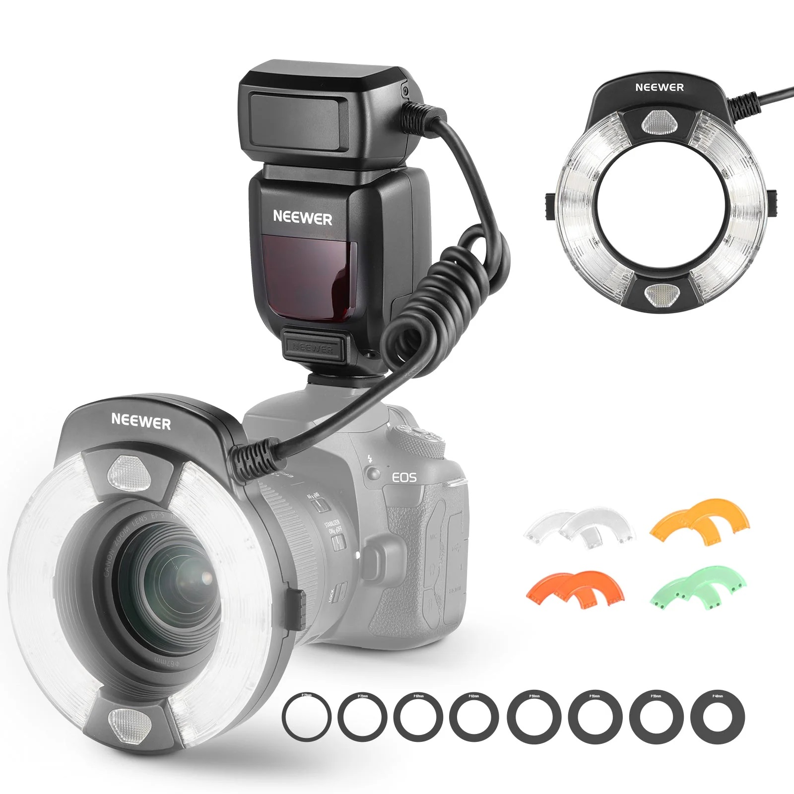 Ring Flash Macro TTL Neewer RF1-C