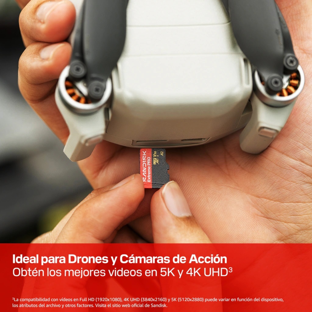 SanDisk 128Gb Extreme PRO V30 A2 Micro SDXC