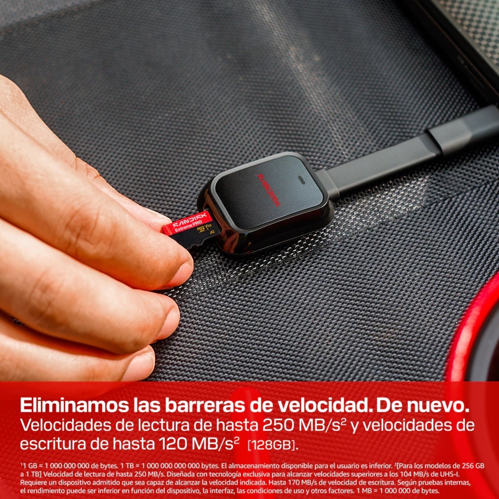 SanDisk 256Gb Extreme PRO V30 A2 Micro SDXC